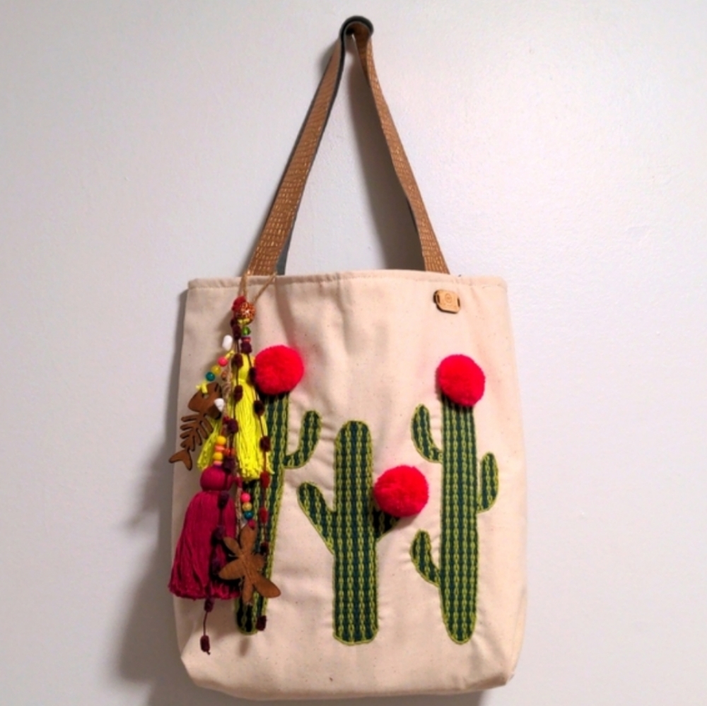 Handmade Authentic Mexican handbag Made in Mexico. Aztec inspired embroidery
